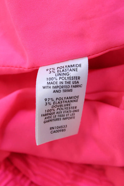 Nanette Lepore Women Shift Tank Dress Pink Sleeveless Size 12