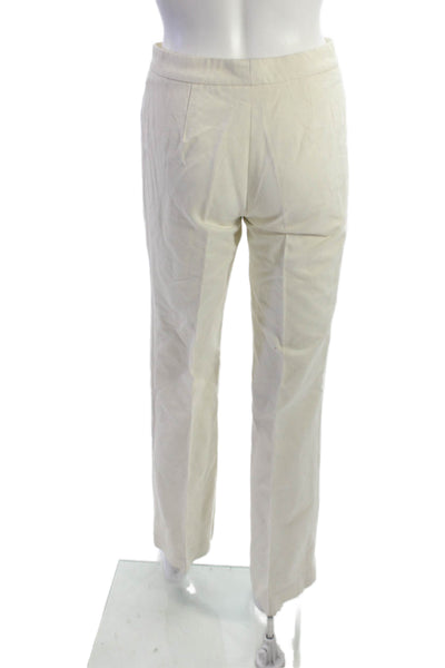Michael Kors Unisex Chino Pants Beige 100% Cotton Button Solid Size 2