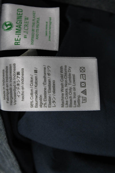 J Crew Mens Chino Shorts Dark Blue 98% Cotton 2% Elastane Size 29