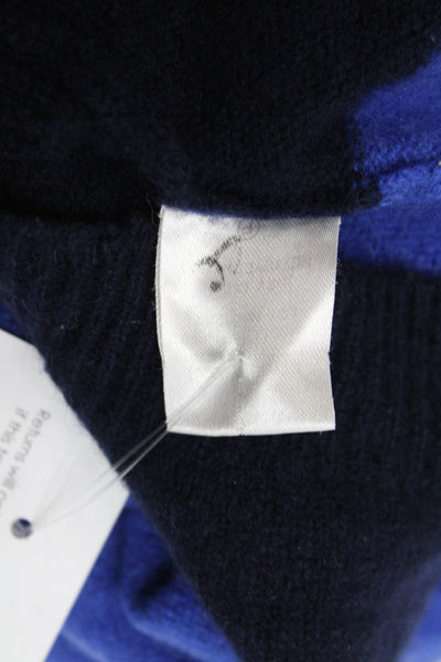 Theory Childrens Girls Cashmere Long Sleeves Sweater Blue Size Small