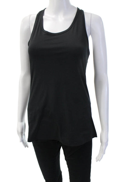 Nike Womens Basic Black Polyester Sleeveless Tank Size S