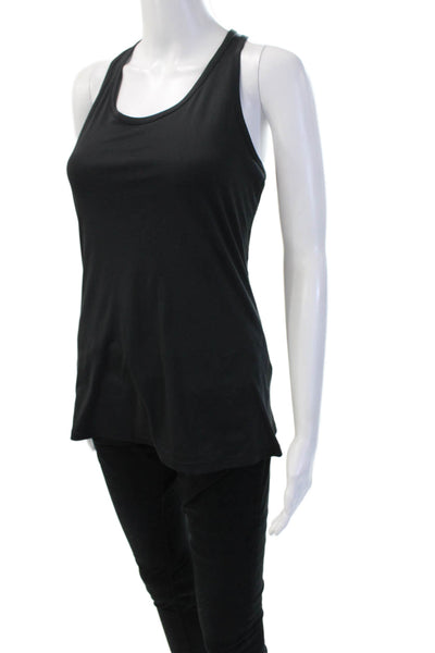 Nike Womens Basic Black Polyester Sleeveless Tank Size S