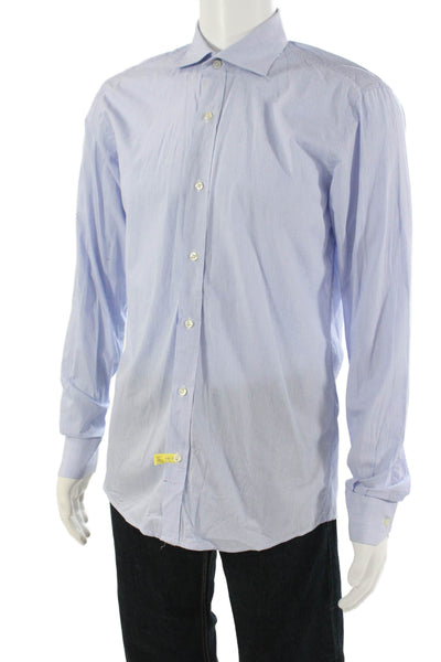 The Men's Store at Bloomingdale's Men's Striped Button Down Shirt Size 15.5