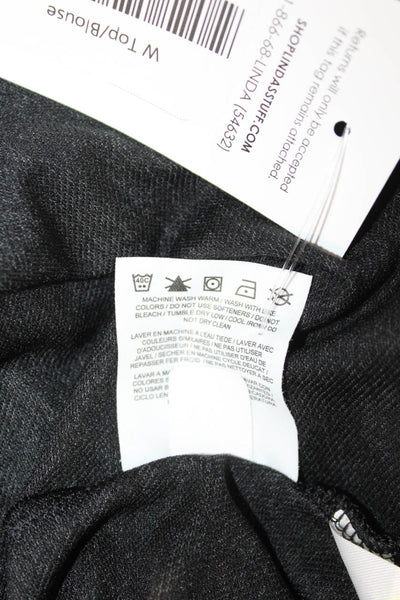 Nike Golf Women Sleeveless Polo Tank Collared Dark Gray Polyester Size S