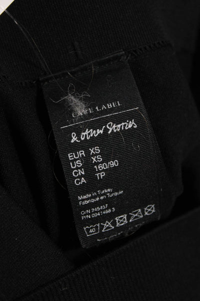 & Other Stories Womens Ankle Jeggings Black Size XS