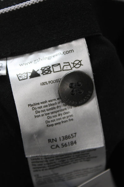 Galvin Green Mens Dress Pants Dark Gray Polyester Big & Tall Inseam 32 Size 40