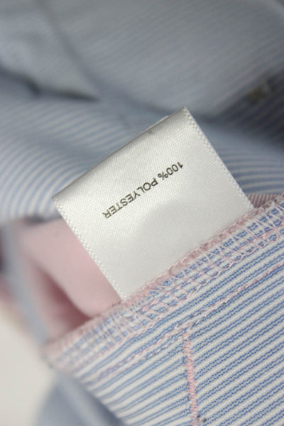 Peter Millar Mens Bermuda Chino Shorts Pink 100% Polyester Button Size 42