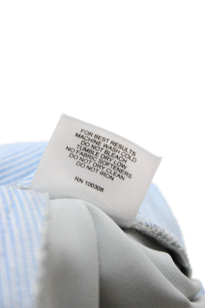 Peter Millar Mens Chino Shorts Gray Polyester Size 42