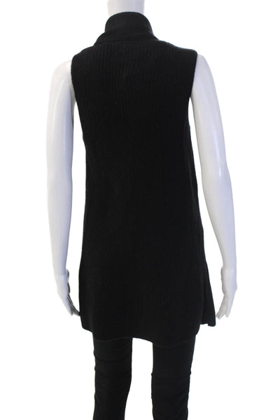 Charter Club Cashmere Women Black Cashmere Vest Size XS