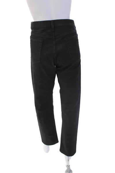 Rag & Bone Mens High Rise Straight Tapered Black Jeans Size 34