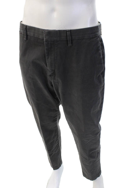 Banana Republic Mens Chinos Dark Gray Size 34