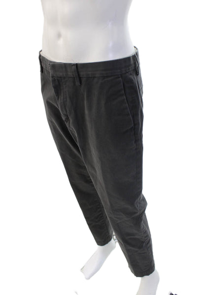 Banana Republic Mens Chinos Dark Gray Size 34