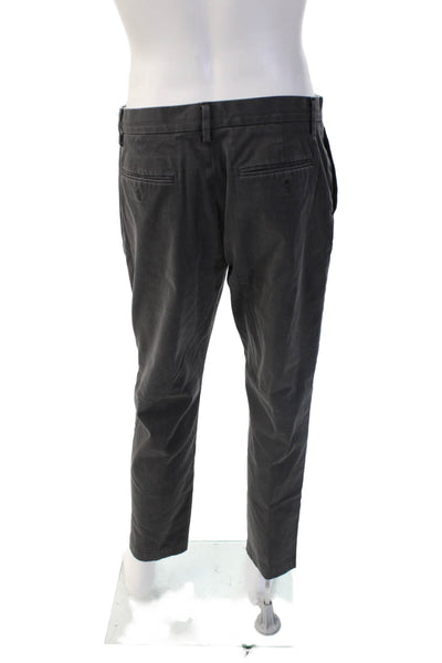 Banana Republic Mens Chinos Dark Gray Size 34