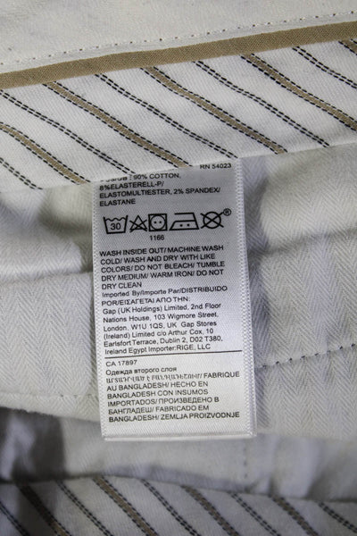 Banana Republic Mens Chinos Dark Gray Size 34