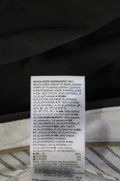 Banana Republic Mens Chinos Dark Gray Size 34