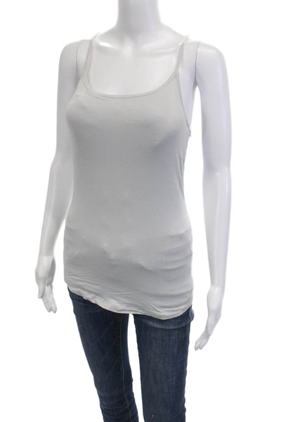 Prism Sport Women Basic Camisole Gray Nylon Spandex Sleeveless Spring Size XS