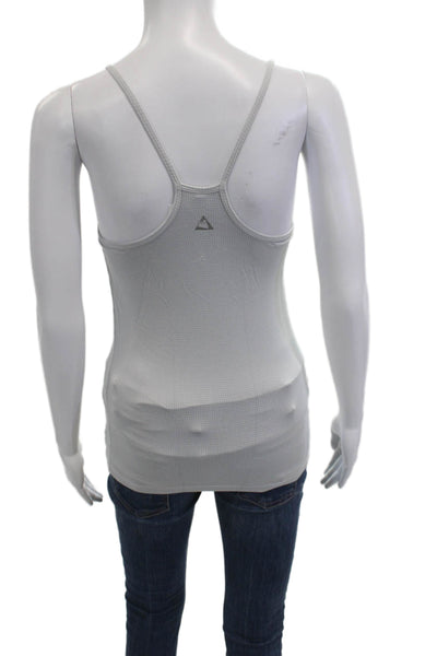 Prism Sport Women Basic Camisole Gray Nylon Spandex Sleeveless Spring Size XS