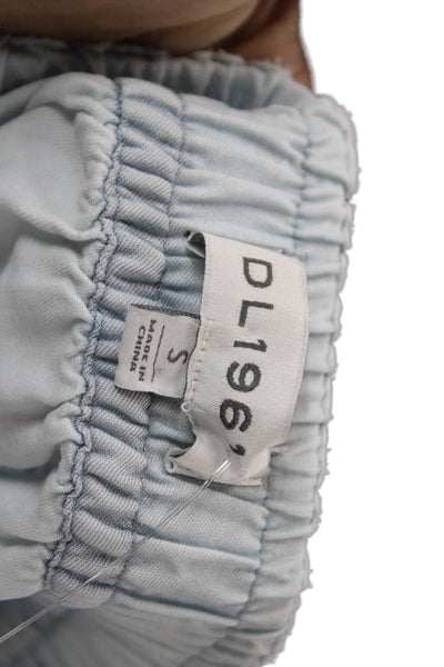 DL1961 Women Light Blue A-Line Long Tencel Lyocell Skirt Size S