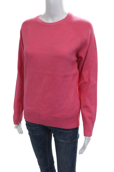 French Connection Unisex Pink Crew Neck Pullover Sweater Size XL