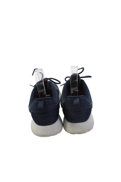 Nike Womens Round To Lace Up Low Top Sneakers Navy Size 6.5