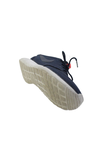 Nike Womens Round To Lace Up Low Top Sneakers Navy Size 6.5
