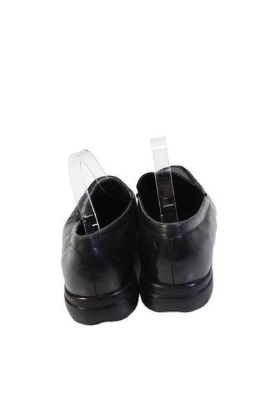 Cole Haan Mens Leather Slide On Dress Shoe Loafers Black Size 10.5 Medium