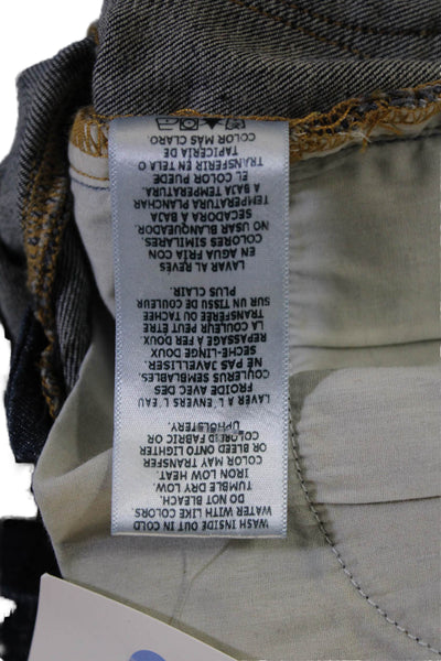 Frame Women Bootcut Cropped Dark Blue Jeans Size 25