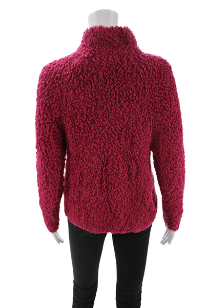 Juicy Couture Unisex Pink Pullover Mock Neck Sweater Size XS