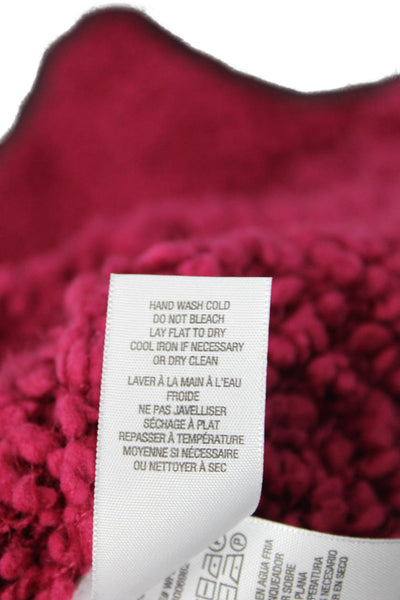 Juicy Couture Unisex Pink Pullover Mock Neck Sweater Size XS