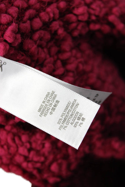 Juicy Couture Unisex Pink Pullover Mock Neck Sweater Size XS