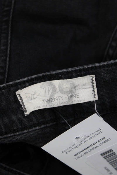 We The Free Women Ankle Skinny High Rise Black Jeans Size 29