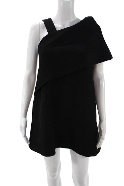Paper London Womens Shift Trapeze Swing Dress Black Size 8