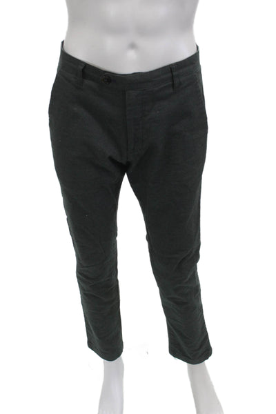 Ted Baker London Mens Chino Dress Pants Dark Gray Size 32
