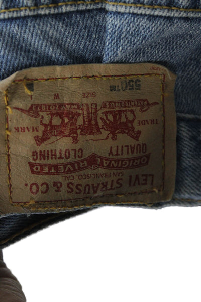 Levi's Mens Light Blue Straight Jeans Size 26