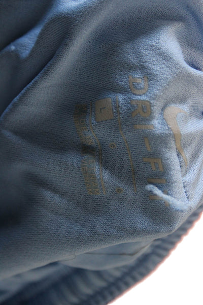 Nike Mens Dark Blue Nylon Blend Beach Shorts Size L