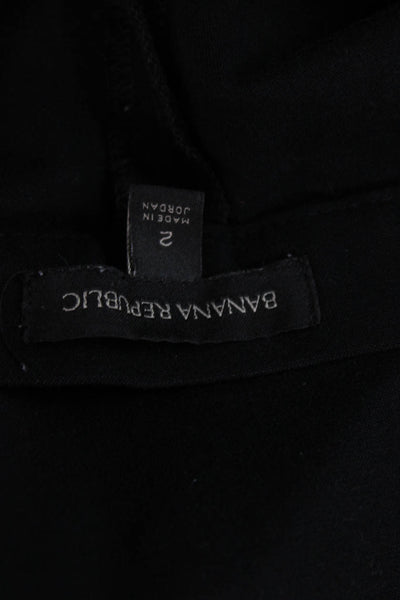 Banana Republic Womens Black Ankle Jeggings Size 2