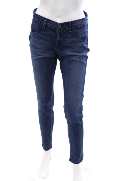 J Brand Women Ankle Skinny Dark Blue Jeans Size 29