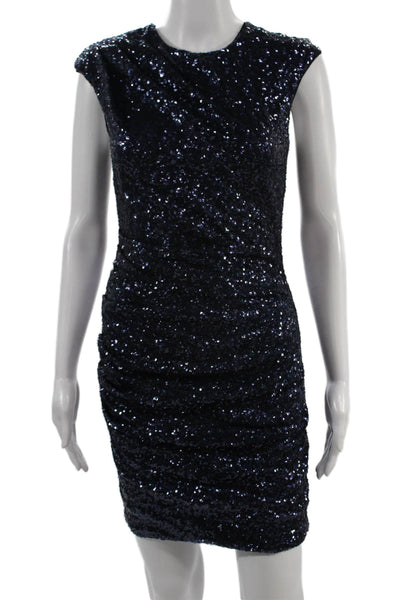 Juicy Couture Women Bodycon Sheath Dark Blue Dress Size XS