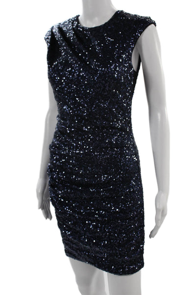 Juicy Couture Women Bodycon Sheath Dark Blue Dress Size XS