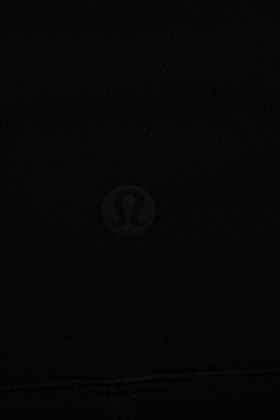 Lululemon Women Black Nylon Blend Capri Leggings Size 6