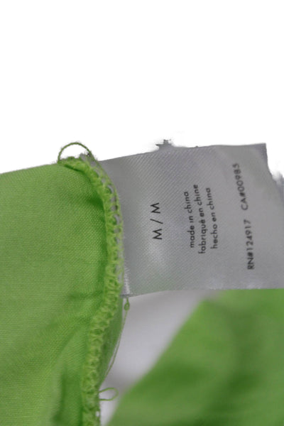 We Wore What Women Green Cropped Camisole Top Size M