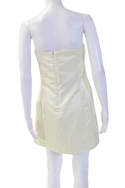 We Wore What Women Shift Mini Sleeveless Beige Dress Plus Size 18