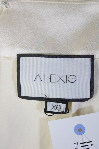 Alexis Womens Bohemian White Polyester Pants Size XS