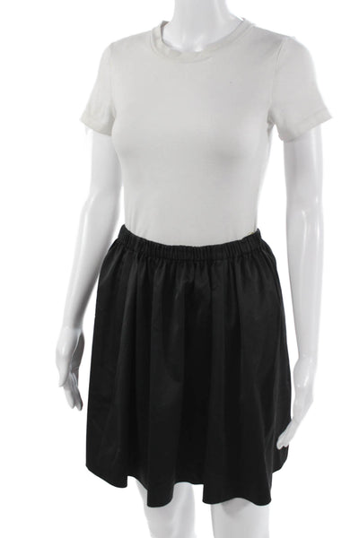 Kate Spade Womens A-Line Skater Skirt Black Size 6