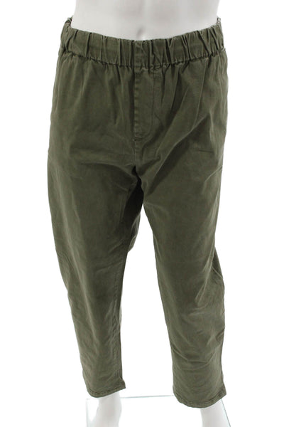 Rails Mens Cropped Ankle Pants Green Size XL