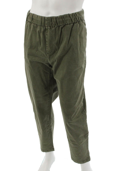 Rails Mens Cropped Ankle Pants Green Size XL