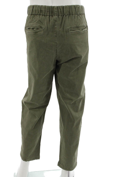 Rails Mens Cropped Ankle Pants Green Size XL