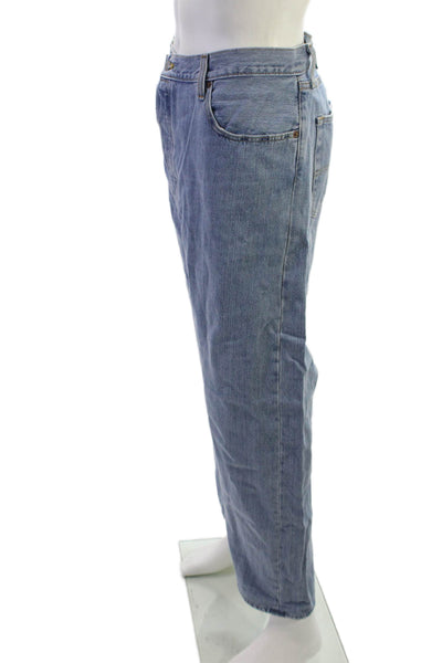 Levi's Men Light Blue Straight Jeans Big & Tall Size 42