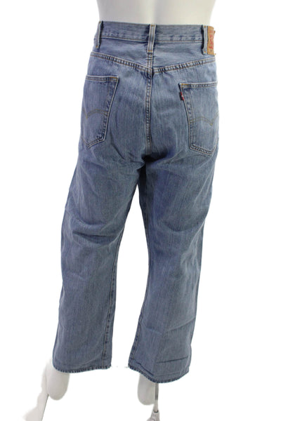 Levi's Men Light Blue Straight Jeans Big & Tall Size 42