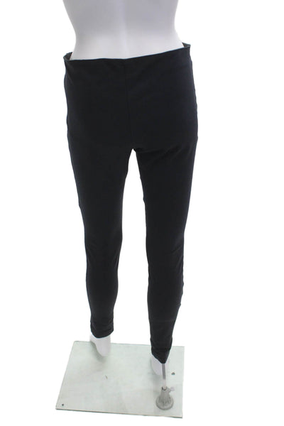 Theory Women Ankle Jeggings Black Solid Size M